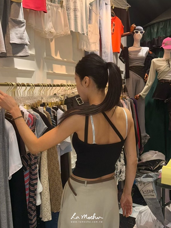 斜肩性感合身上衣(闆娘清單)